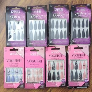 KISS Salon Color and Voguish Fantasy Nail 14 Sets
